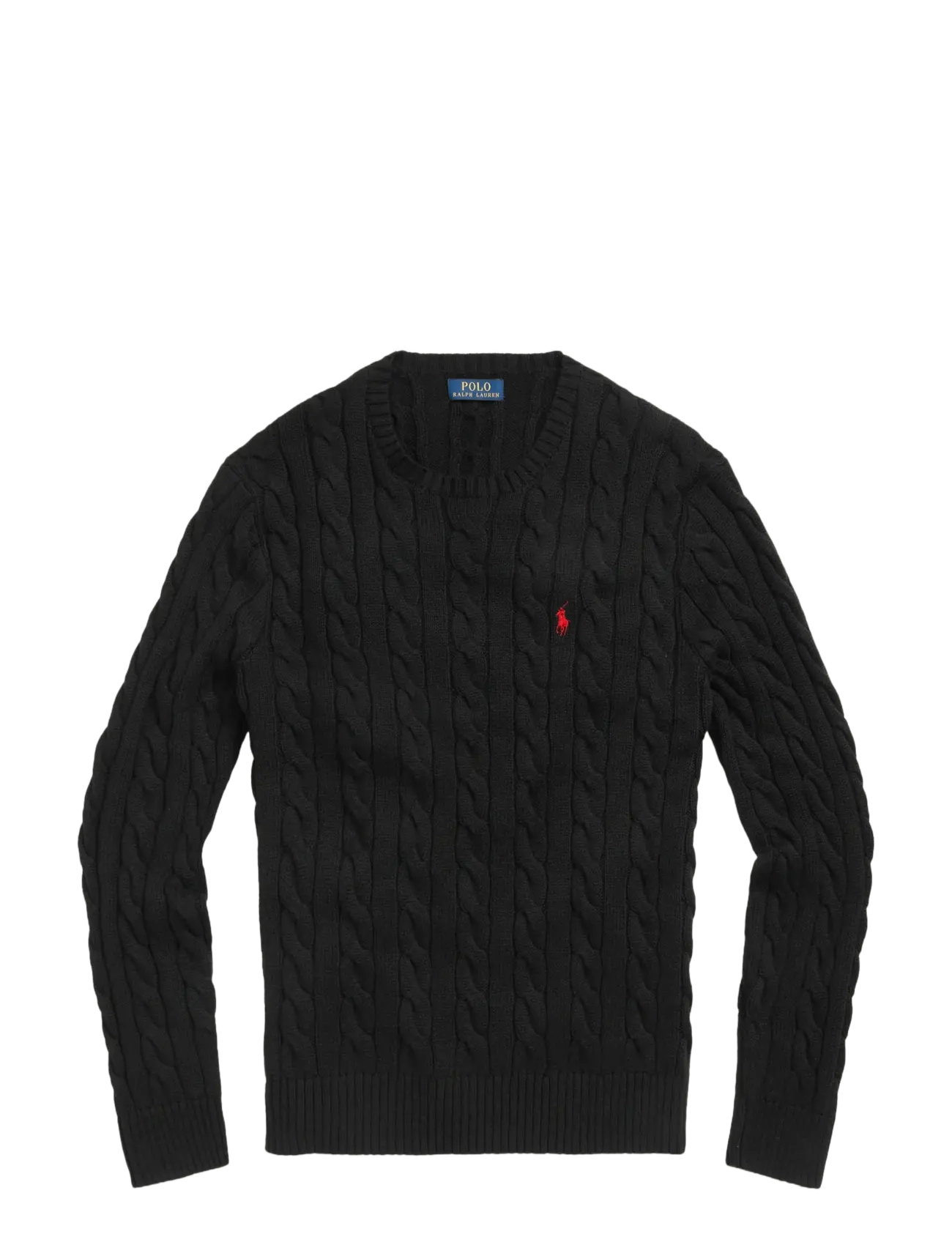 Polo Ralph Lauren 5/1 ROVING COTTON-LSL-PLO - Strickmode - POLO BLACK / black