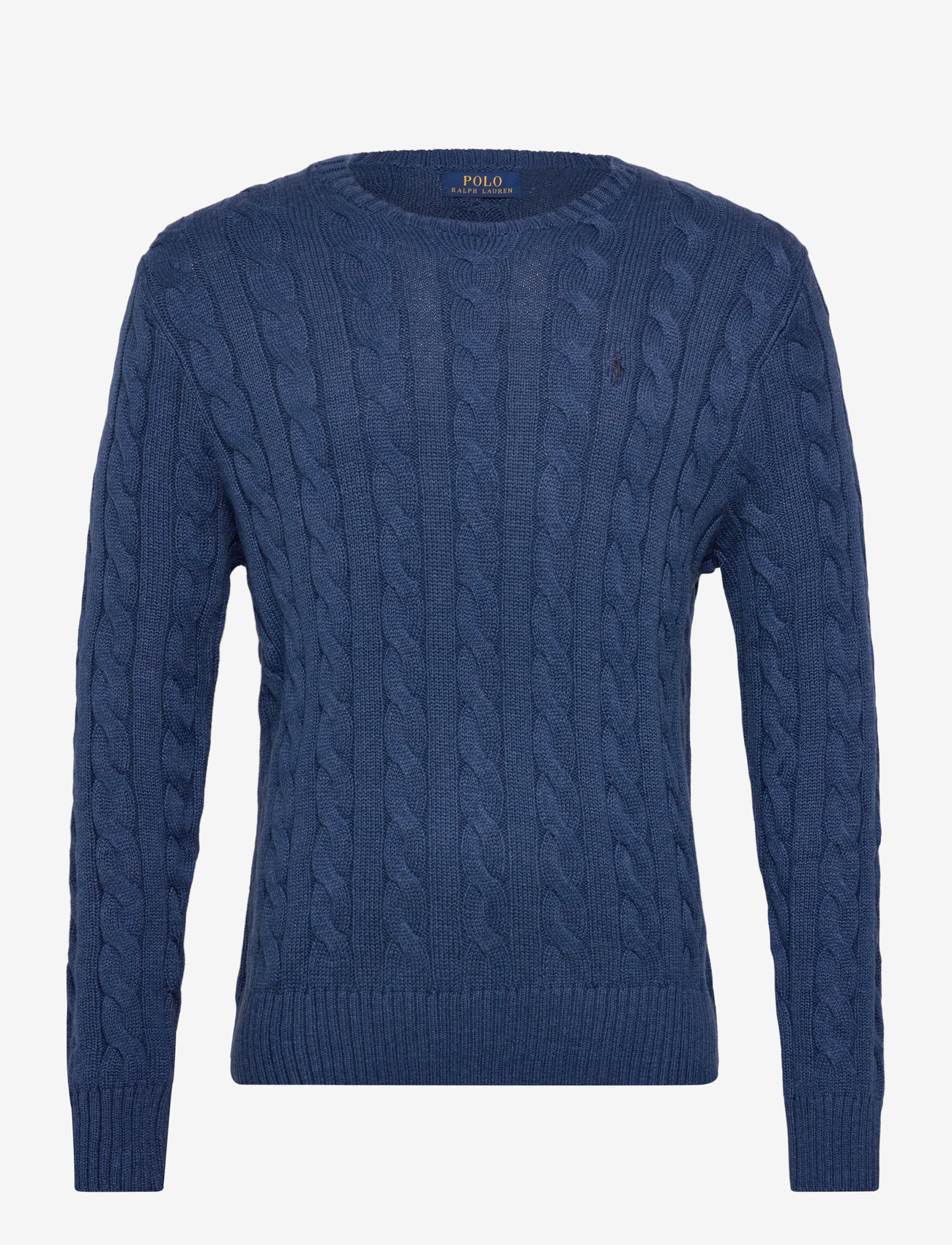 Polo Ralph Lauren - Cable-Knit Cotton Sweater - rund hals - rustic navy heath - 0