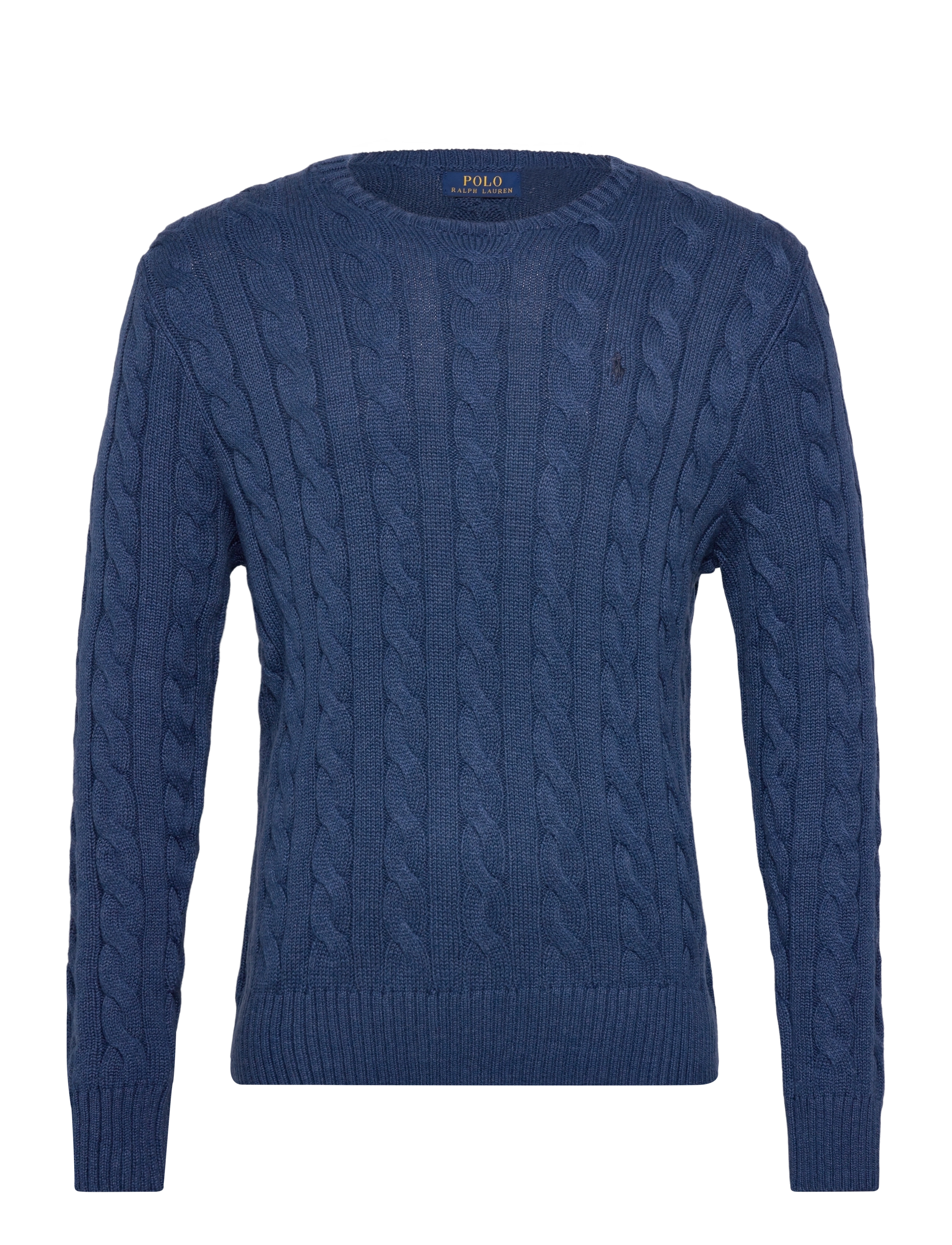 Polo Ralph Lauren Cable-Knit Cotton Sweater - Strickmode - RUSTIC NAVY HEATH / blue