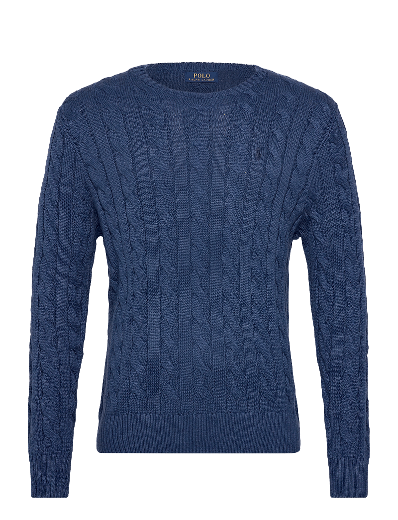 Polo Ralph Lauren - Cable-Knit Cotton Sweater - rund hals - rustic navy heath - 0