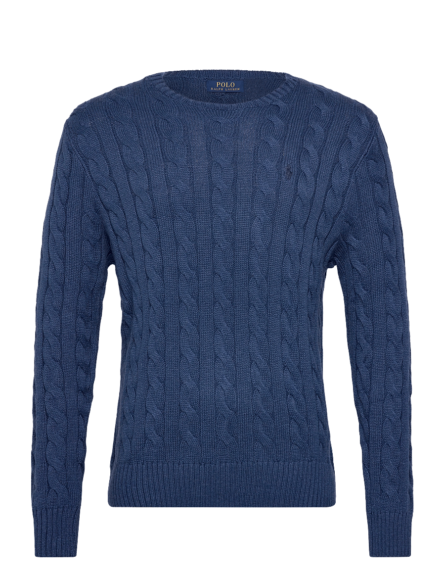Polo Ralph Lauren - 5/1 ROVING COTTON-LSL-PLO - knitted round necks - rustic navy heath - 0
