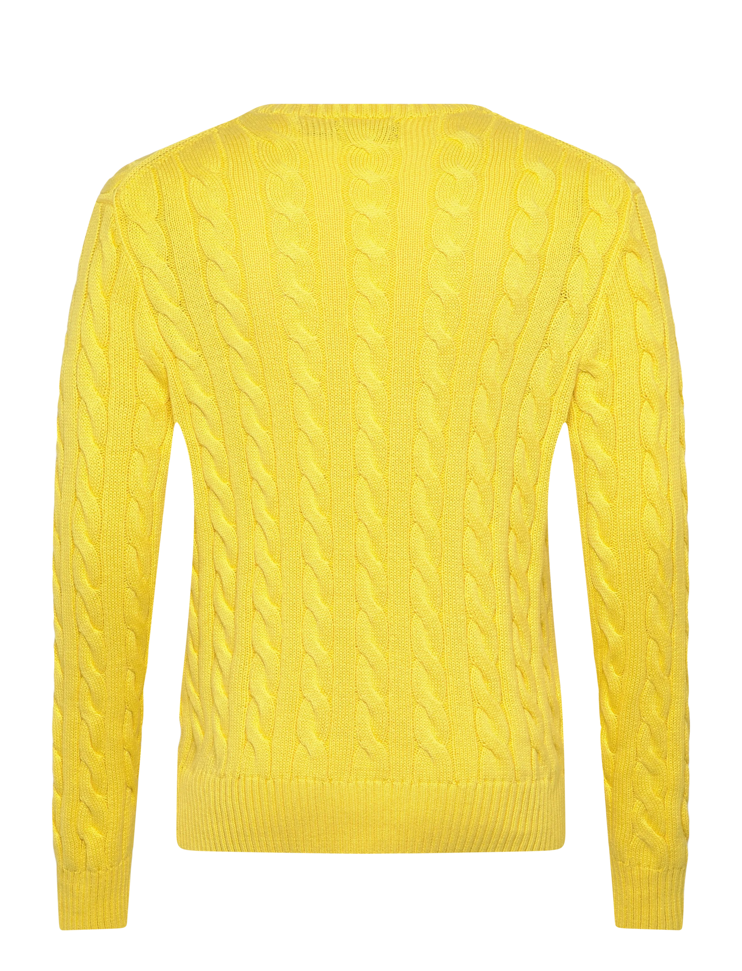 Polo Ralph Lauren - 5/1 ROVING COTTON-LSL-PLO - rund hals - sunfish yellow - 1