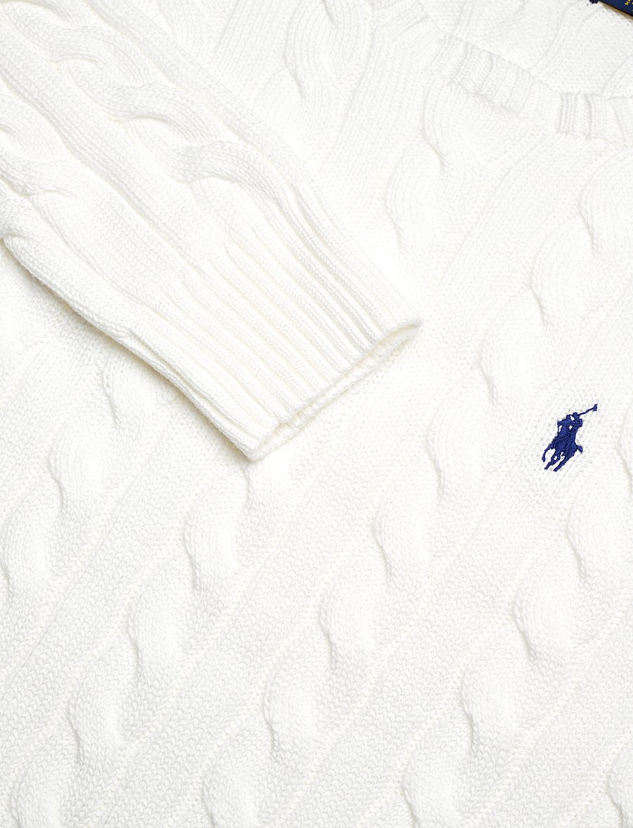Polo Ralph Lauren - 5/1 ROVING COTTON-LSL-PLO - rundhals - white - 5