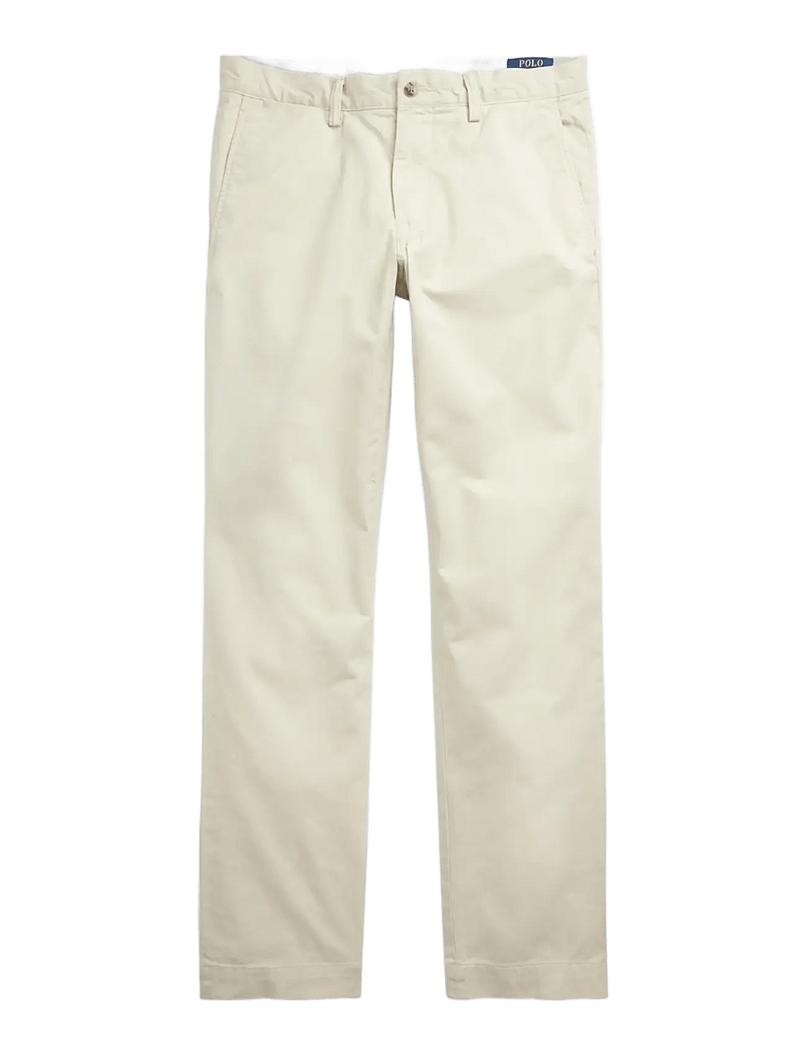 Polo Ralph Lauren - Washed Stretch Slim Fit Chino Pant - chinos - classic stone - 1