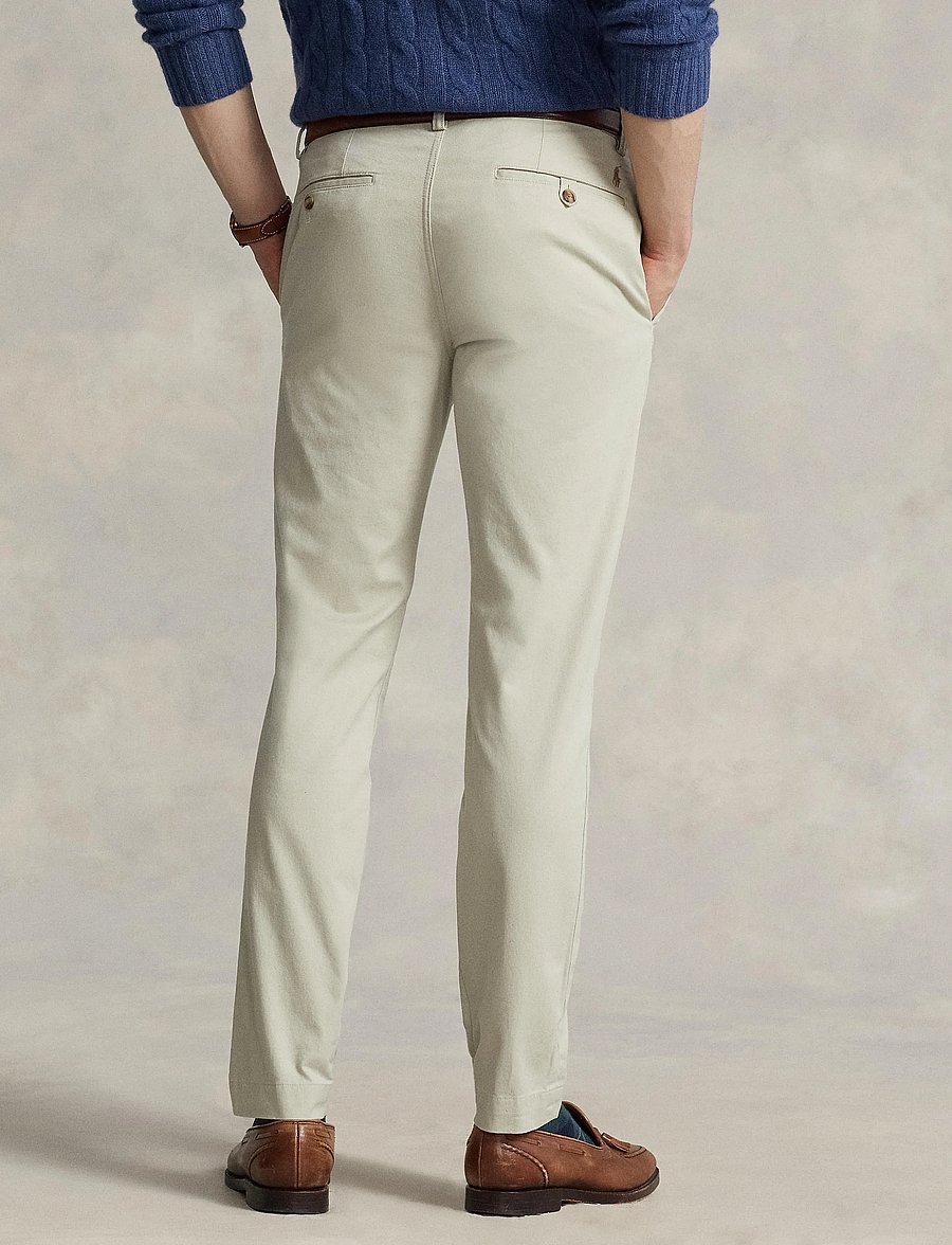 Polo Ralph Lauren - Washed Stretch Slim Fit Chino Pant - chinos - classic stone - 2