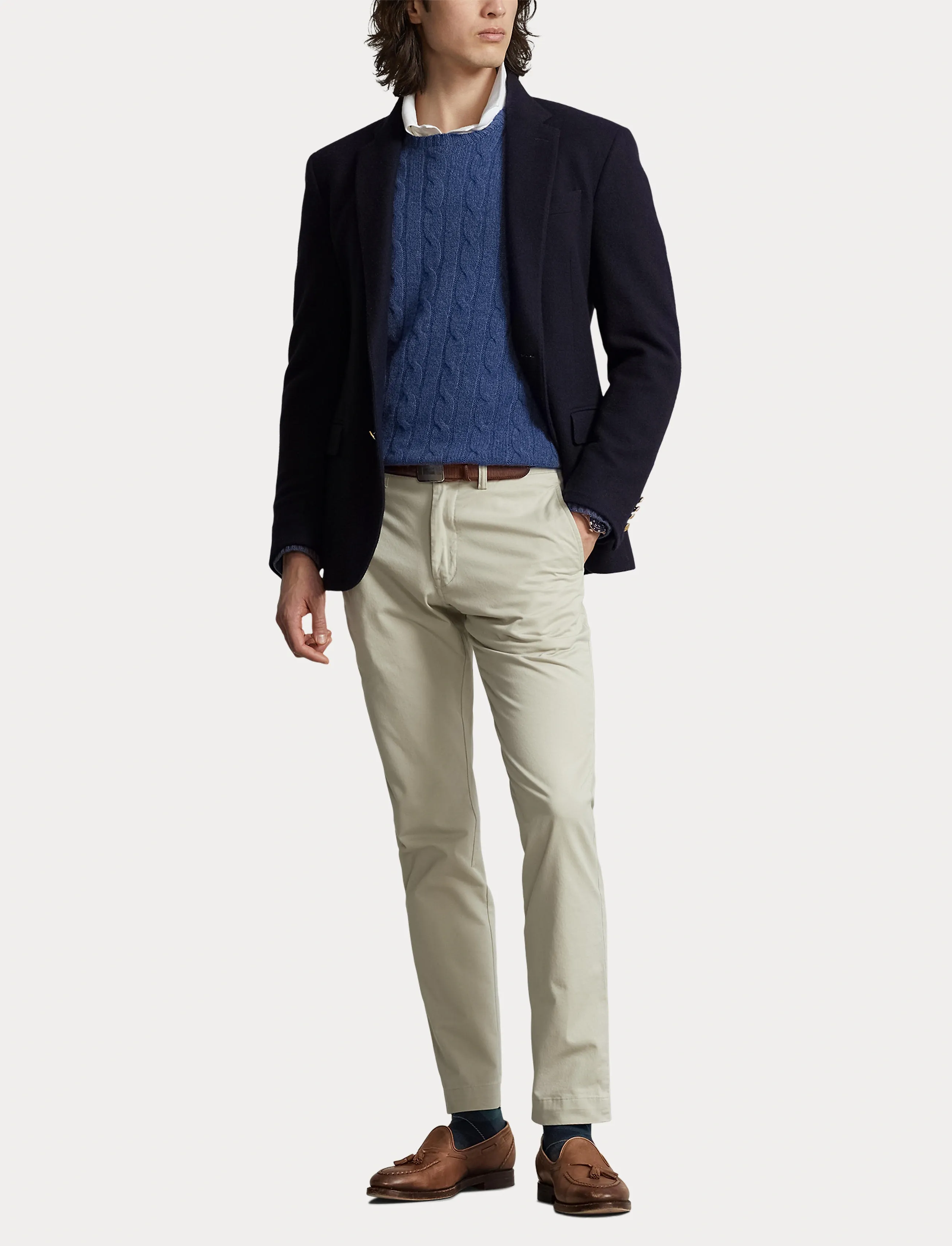 Polo Ralph Lauren - Stretch Slim Fit Twill Pant - chinos - classic stone - 4