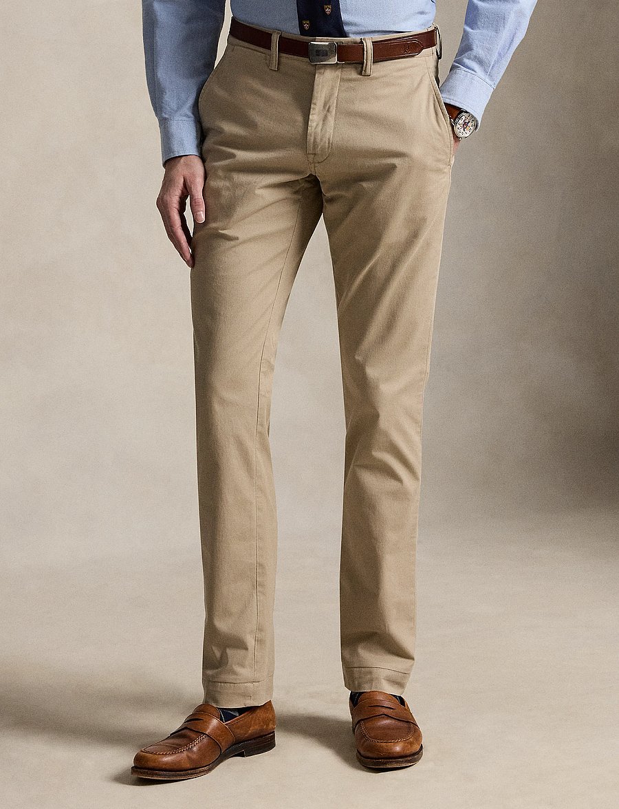 Polo Ralph Lauren - Stretch Slim Fit Twill Pant - chinos - khaki tan - 0