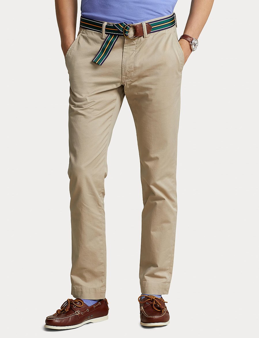 Polo Ralph Lauren - Washed Stretch Slim Fit Chino Pant - chino-püksid - khaki tan - 5
