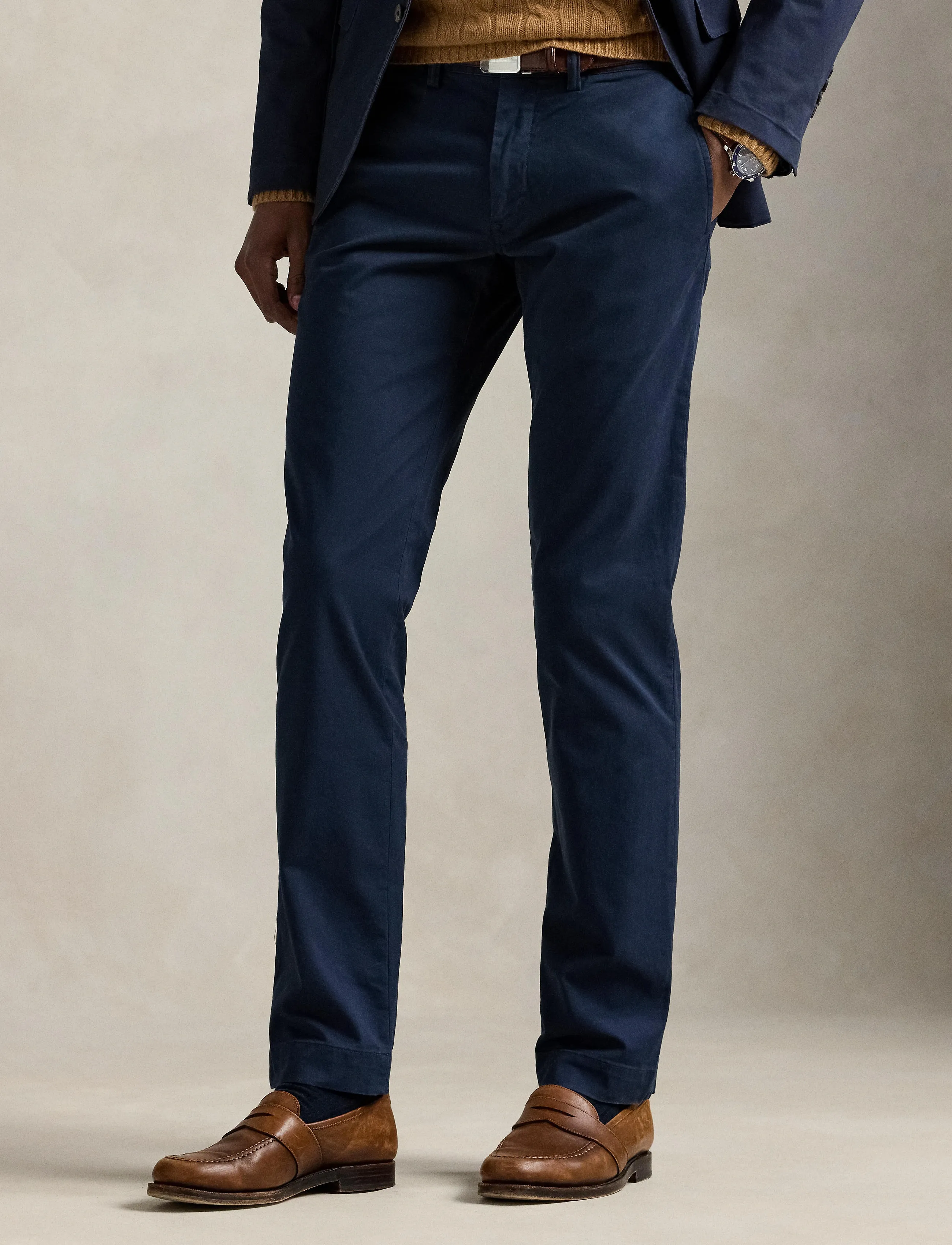 Polo Ralph Lauren Stretch Slim Fit Twill Pant - Chinos - NAUTICAL INK / blue
