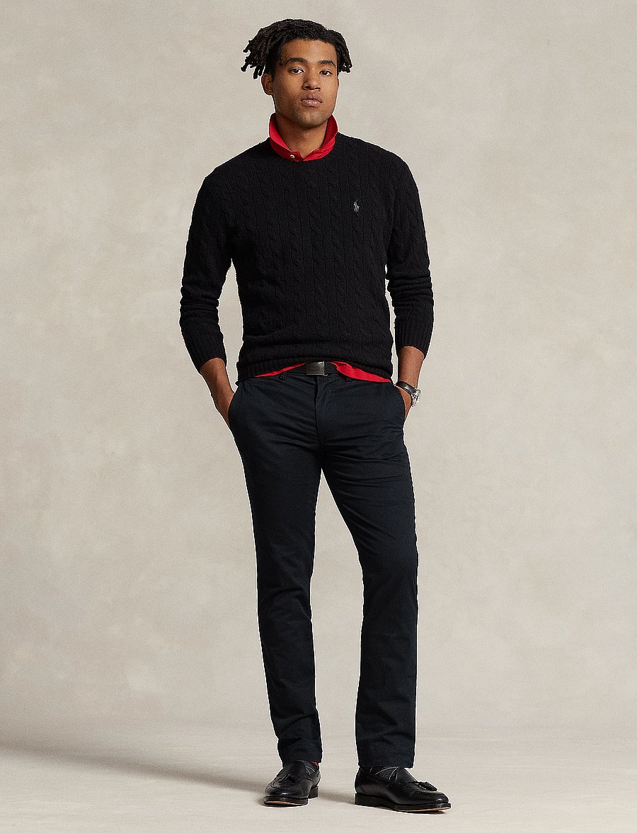 Polo Ralph Lauren - SLIM FIT BEDFORD PANT - chino-püksid - polo black - 0