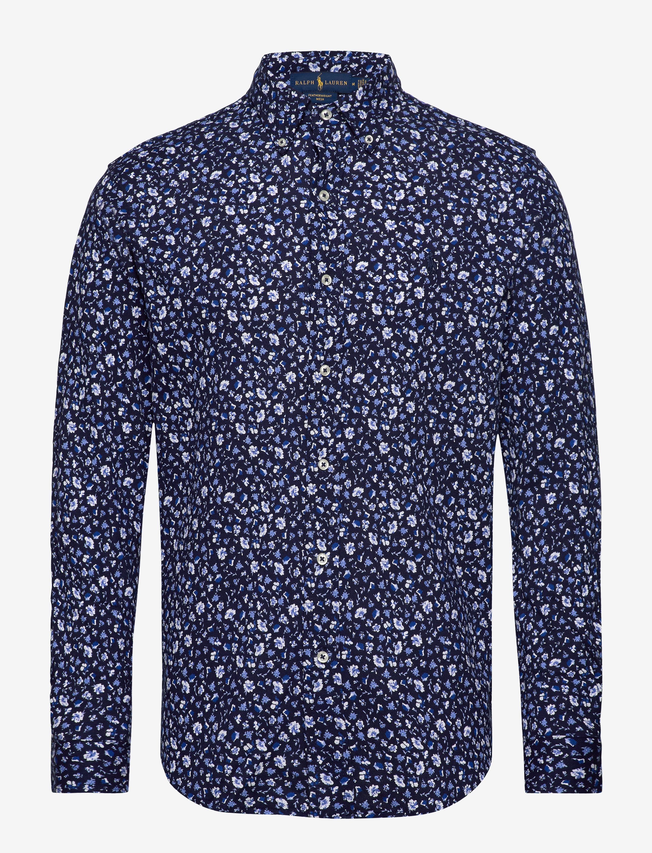 Polo Ralph Lauren - Featherweight Mesh Shirt - coconut grove flo - 0