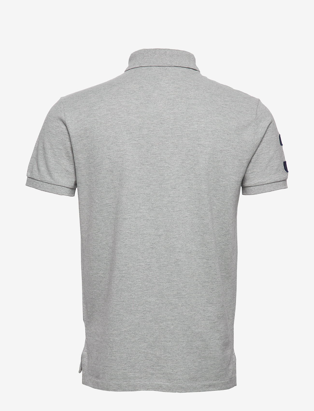 Polo Ralph Lauren - Custom Slim Fit Mesh Polo - andover heather - 1