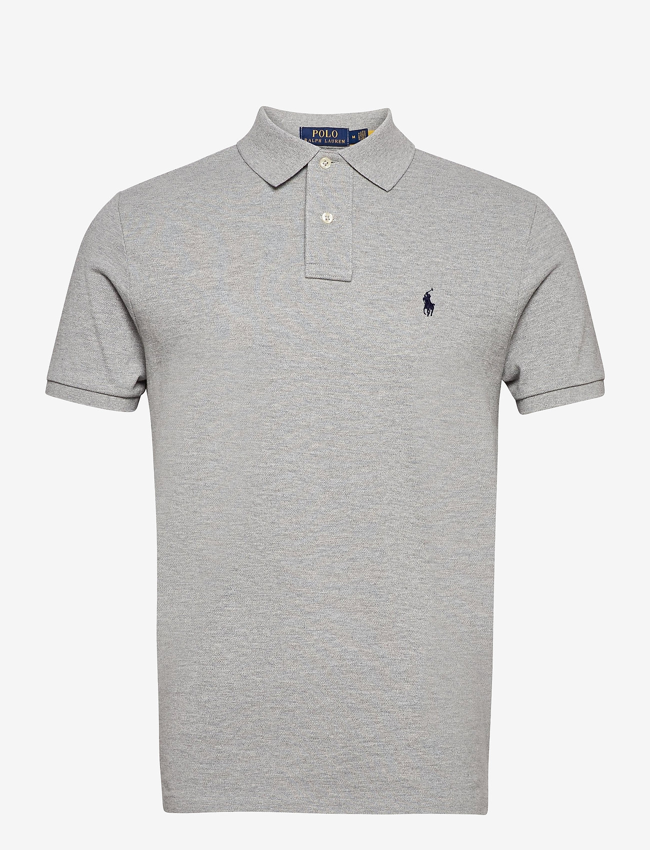 Polo Ralph Lauren - The Iconic Mesh Polo Shirt - kurzärmelig - andover heather/c - 1
