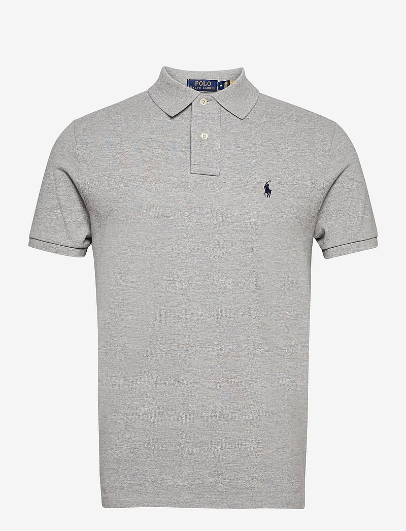 Polo Ralph Lauren - The Iconic Mesh Polo Shirt - kurzärmelig - andover heather/c - 1