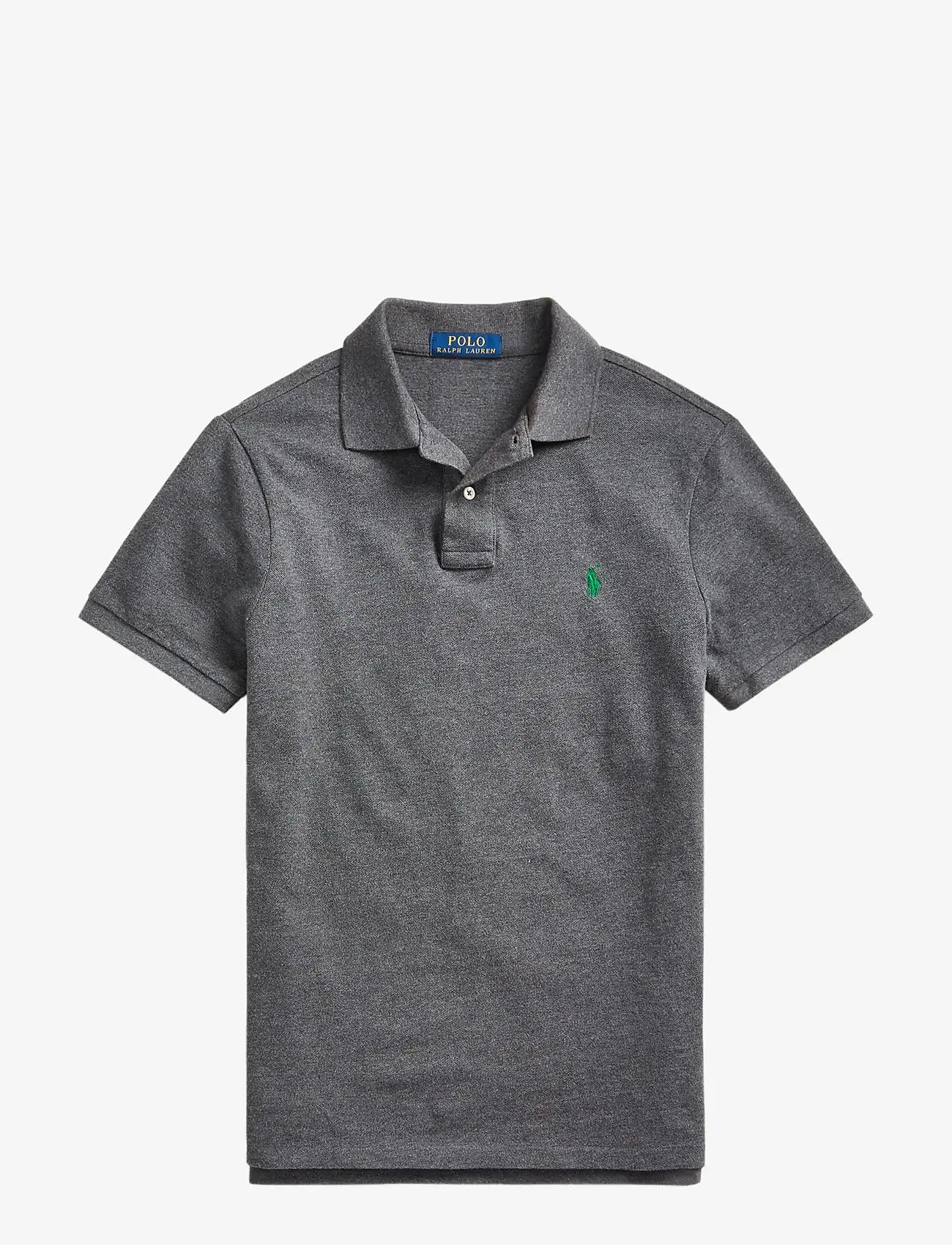 Polo Ralph Lauren - BASIC MESH-SSL-KNT - kortärmade pikéer - barclay heather/c - 1