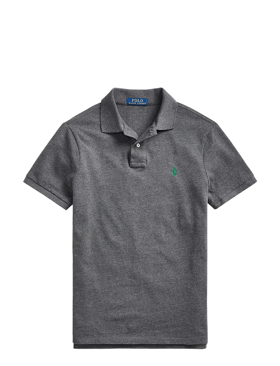 Polo Ralph Lauren - The Iconic Mesh Polo Shirt - kurzärmelig - barclay heather/c - 1