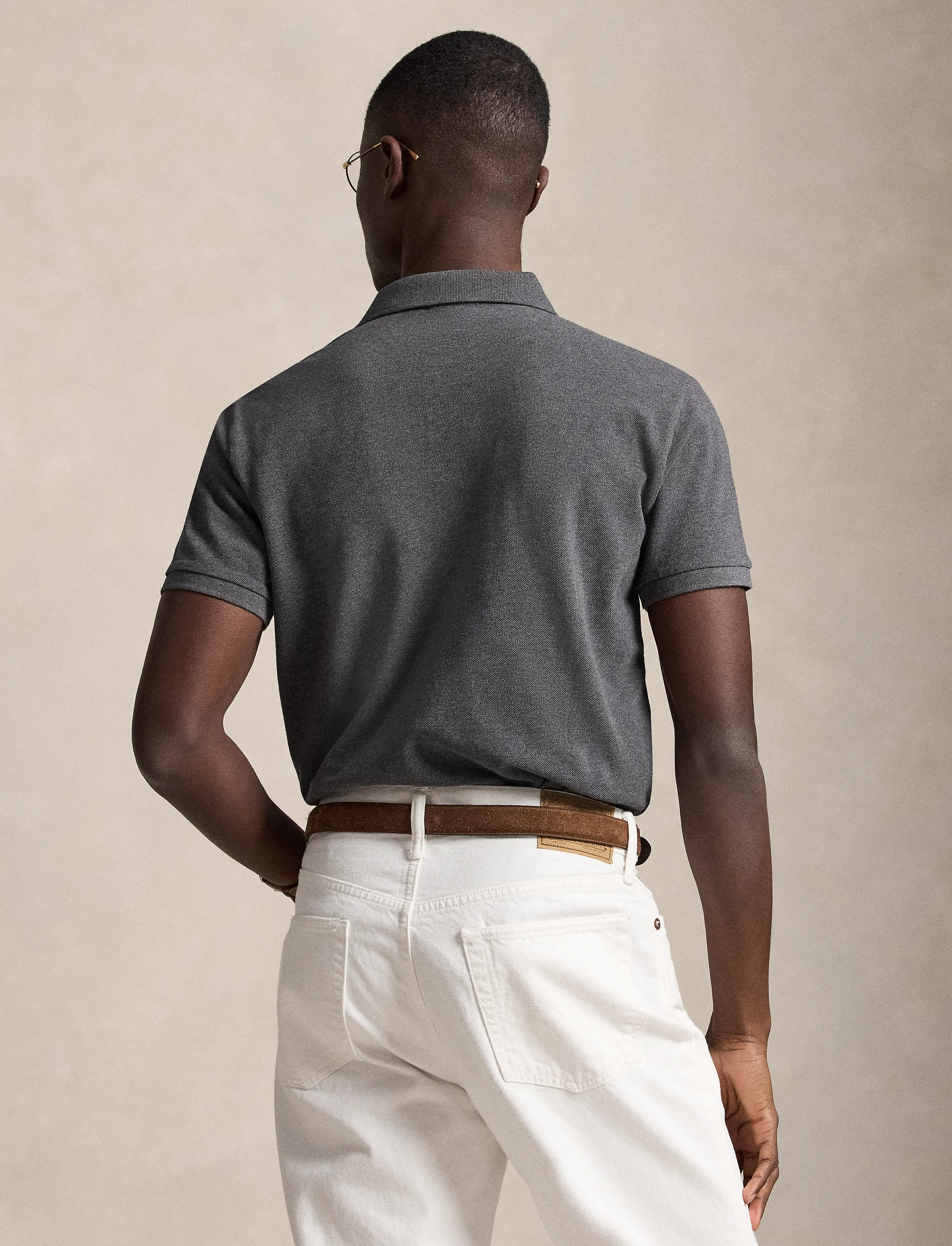 Polo Ralph Lauren - BASIC MESH-SSL-KNT - kurzärmelig - barclay heather/c - 3