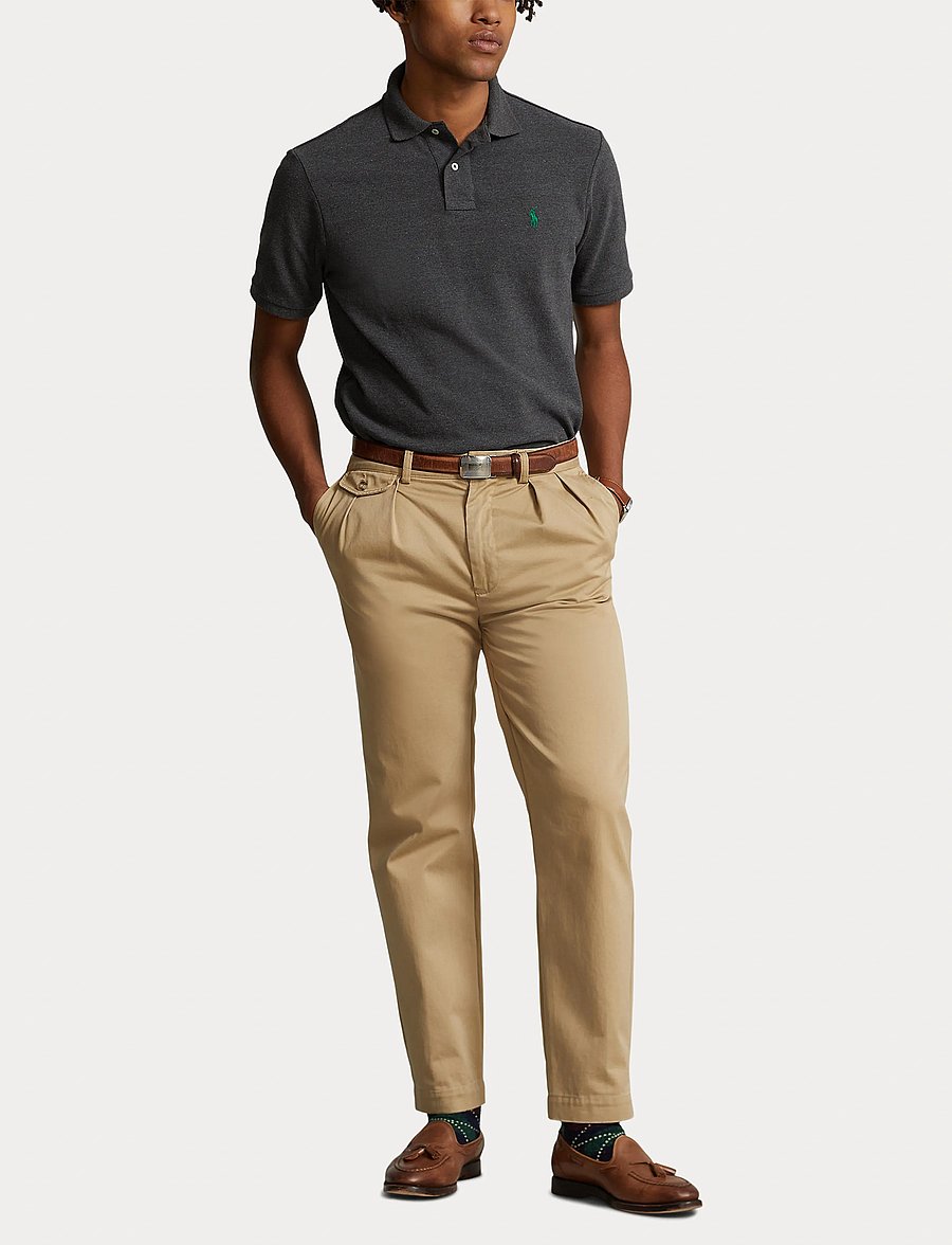 Polo Ralph Lauren - The Iconic Mesh Polo Shirt - kurzärmelig - barclay heather/c - 4
