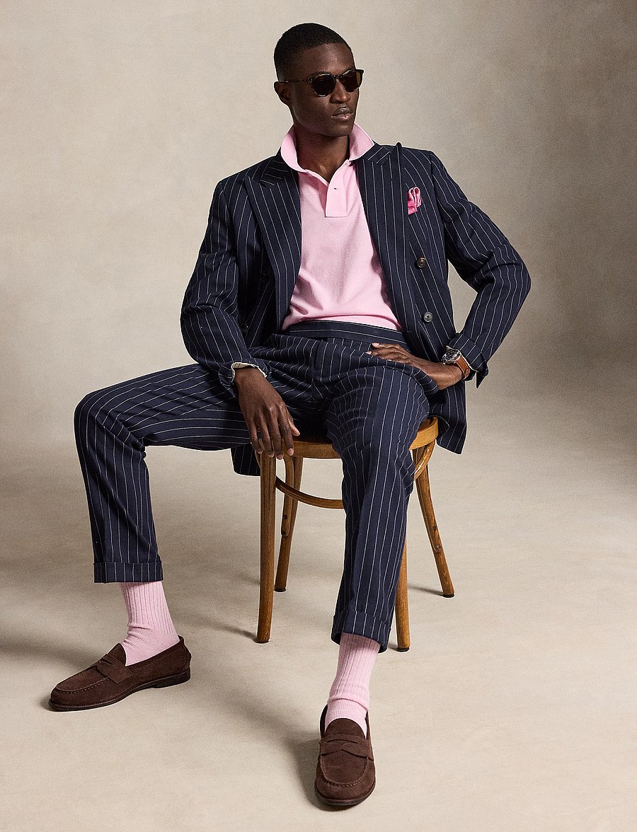 Polo Ralph Lauren - The Iconic Custom Slim Fit Mesh Polo - kortærmede poloer - carmel pink/c7349 - 4