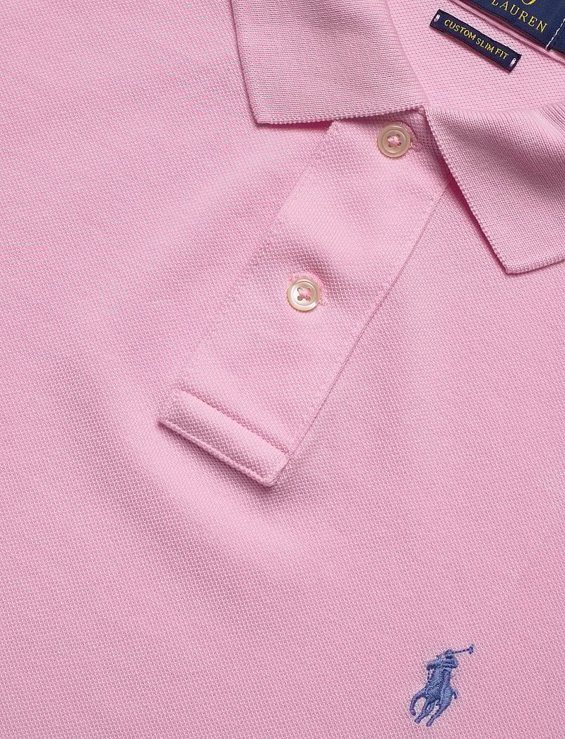 Polo Ralph Lauren - BASIC MESH-SSL-KNT - kortærmede poloer - carmel pink/c7349 - 3
