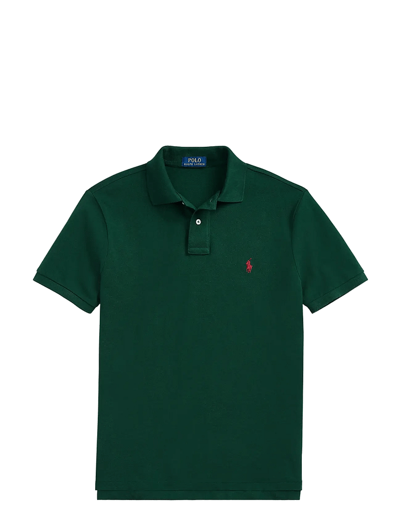 Polo Ralph Lauren - BASIC MESH-SSL-KNT - kortærmede poloer - college green/c39 - 1