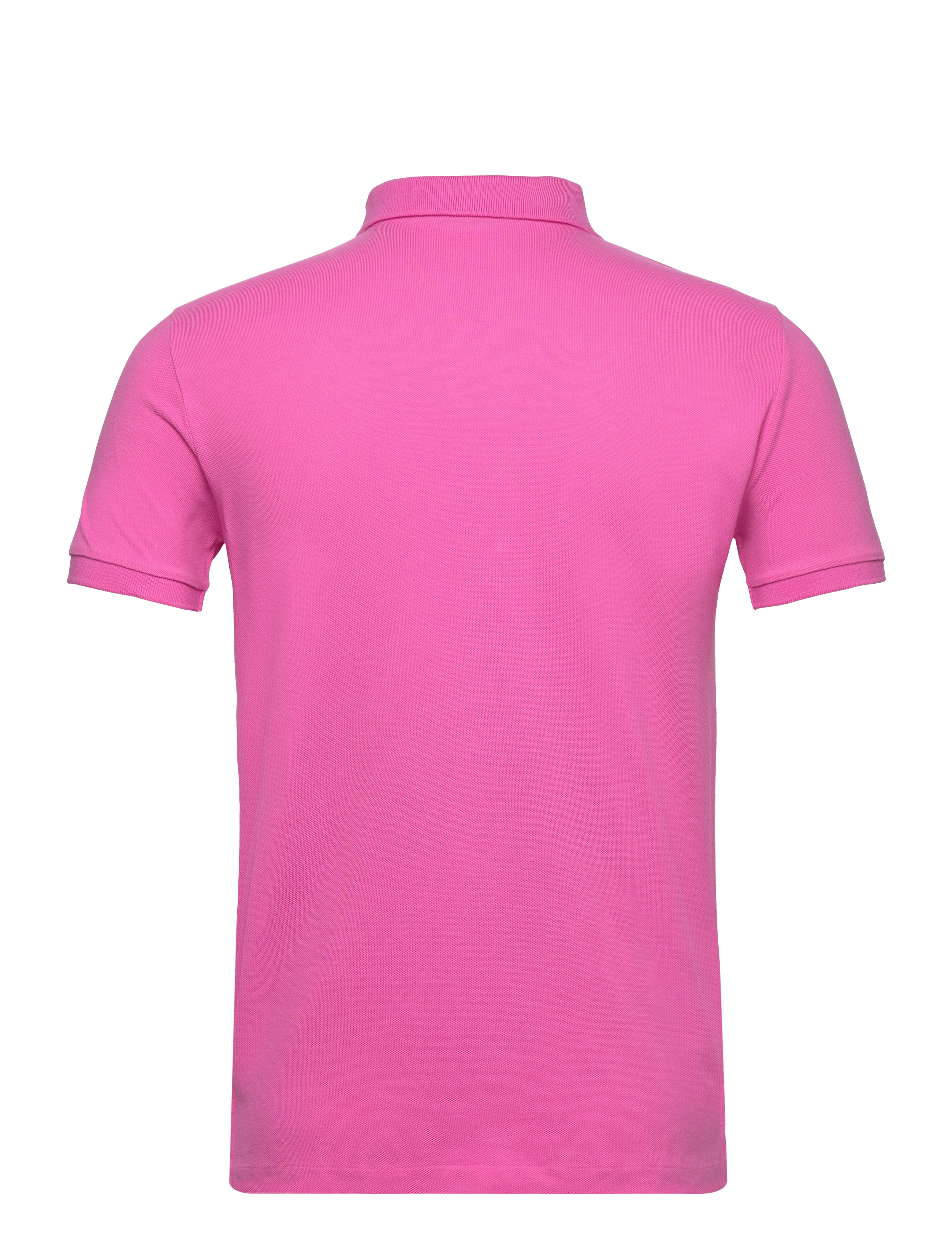 Polo Ralph Lauren - The Iconic Custom Slim Fit Mesh Polo - kortärmade pikéer - dalia pink /c5368 - 2
