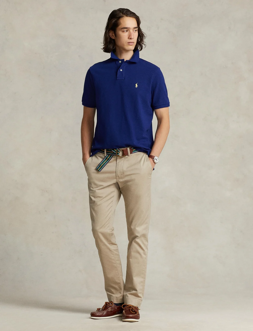 Polo Ralph Lauren - BASIC MESH-SSL-KNT - kortærmede poloer - fall royal/c1229 - 0