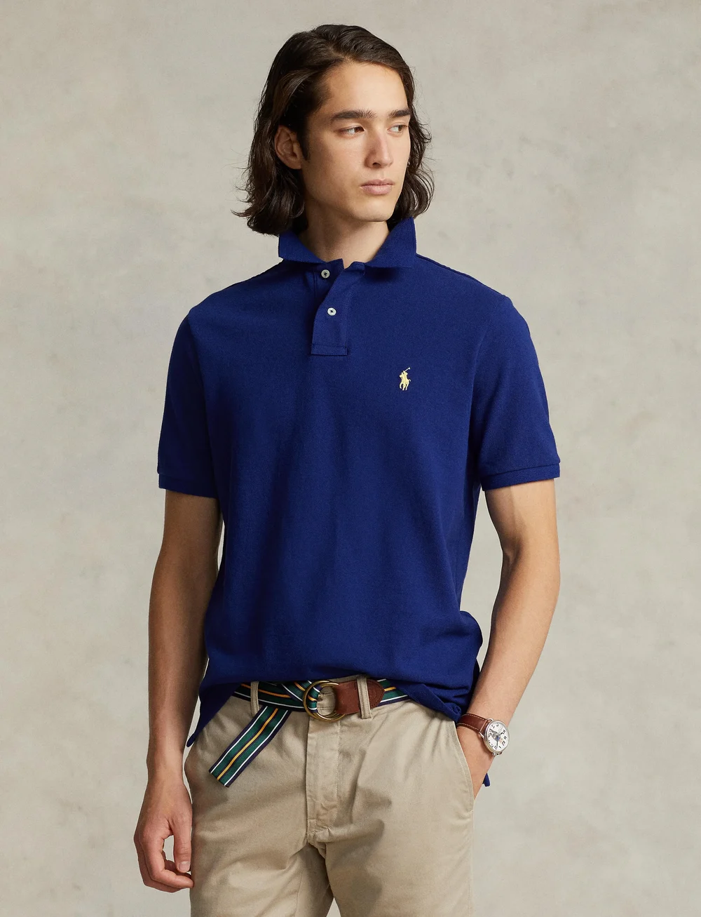 Polo Ralph Lauren - BASIC MESH-SSL-KNT - kortærmede poloer - fall royal/c1229 - 3