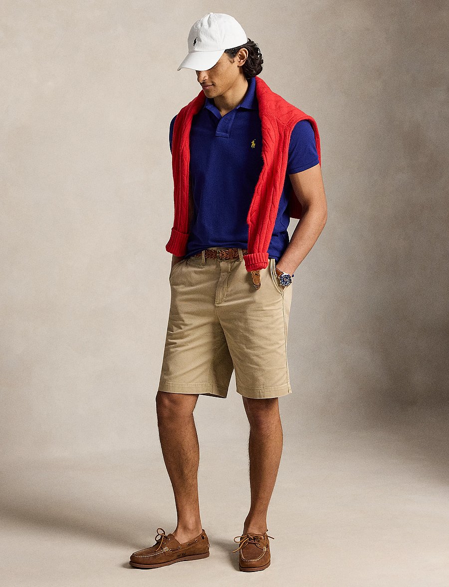 Polo Ralph Lauren - The Iconic Mesh Polo Shirt - kurzärmelig - fall royal/c1229 - 3