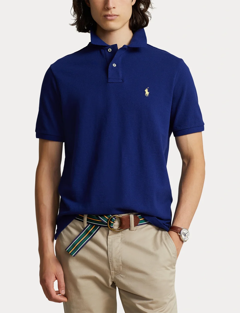 Polo Ralph Lauren - BASIC MESH-SSL-KNT - kortærmede poloer - fall royal/c1229 - 5