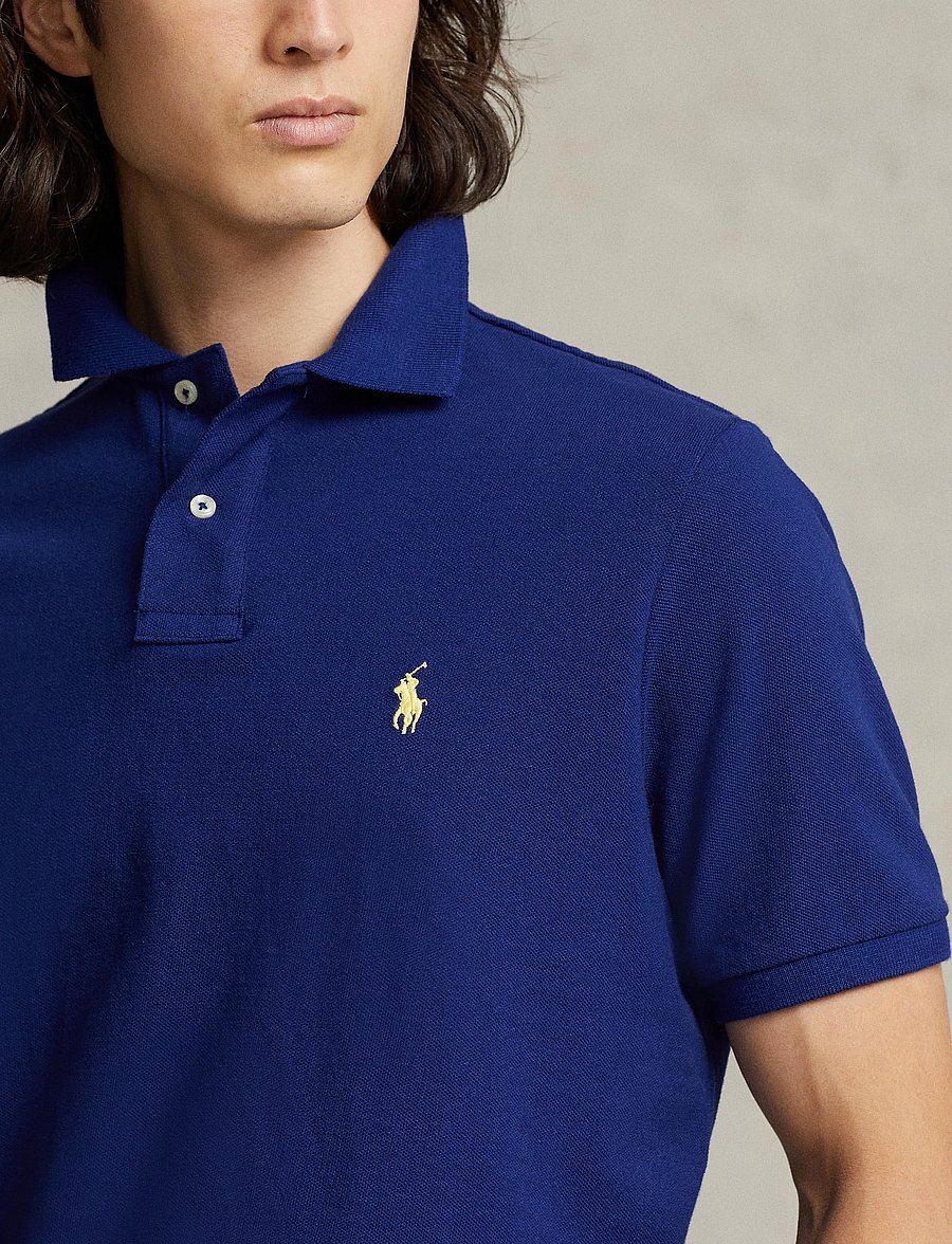 Polo Ralph Lauren - The Iconic Mesh Polo Shirt - kurzärmelig - fall royal/c1229 - 5