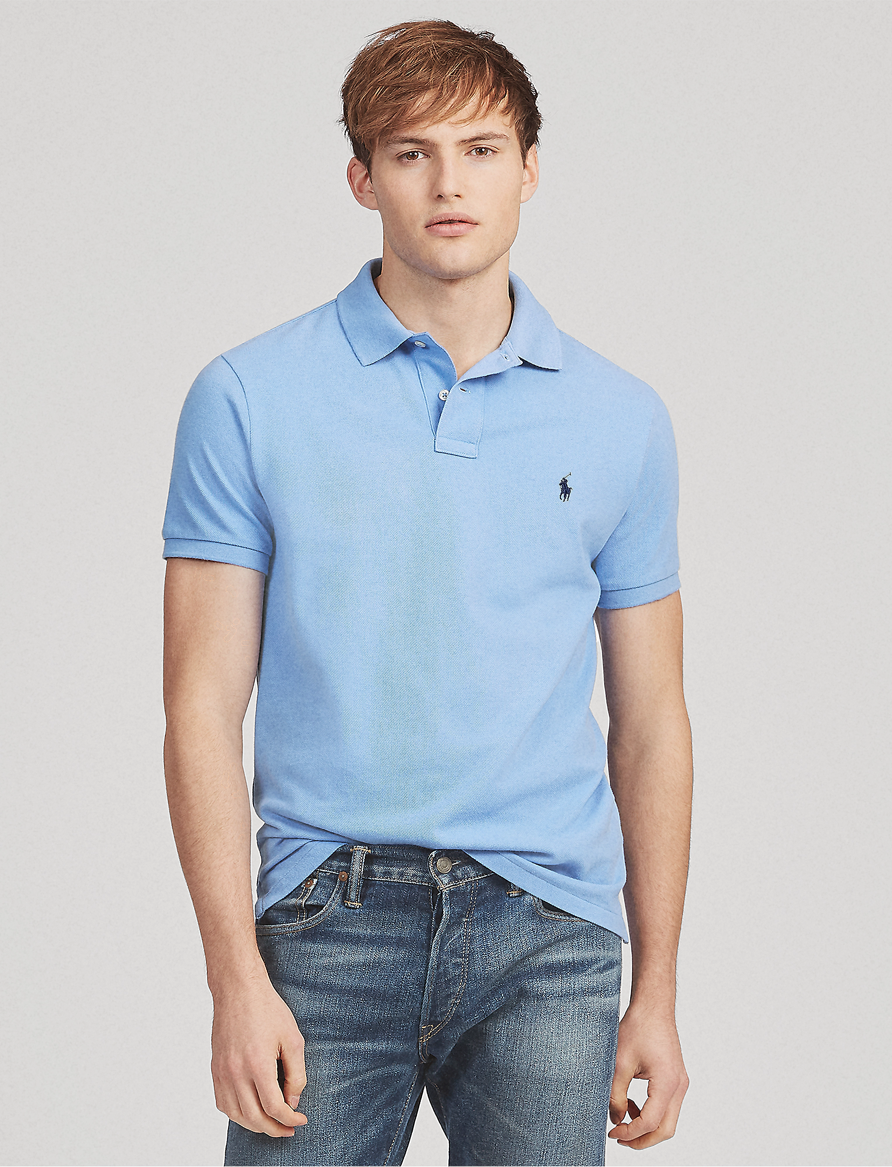 Polo Ralph Lauren The Iconic Mesh Polo Shirt - Poloshirts - HARBOR ISLAND BLU / blue