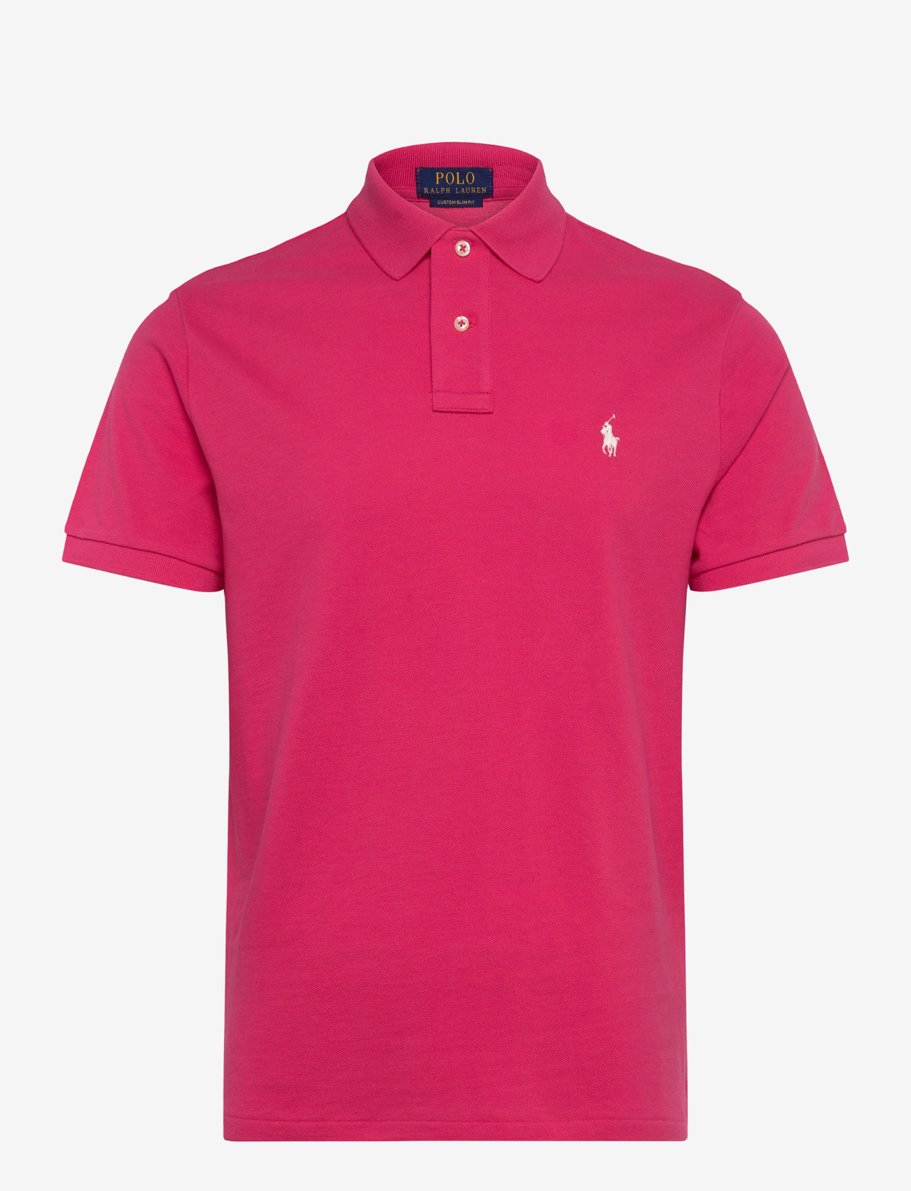 Polo Ralph Lauren - The Iconic Mesh Polo Shirt - kortärmade pikéer - hot pink/c2740 - 0