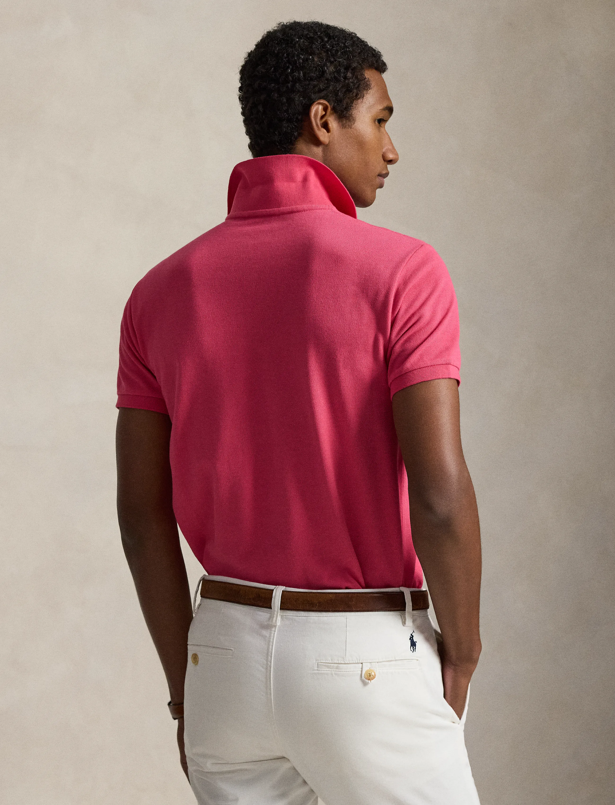 Polo Ralph Lauren - BASIC MESH-SSL-KNT - kurzärmelig - hot pink/c2740 - 3
