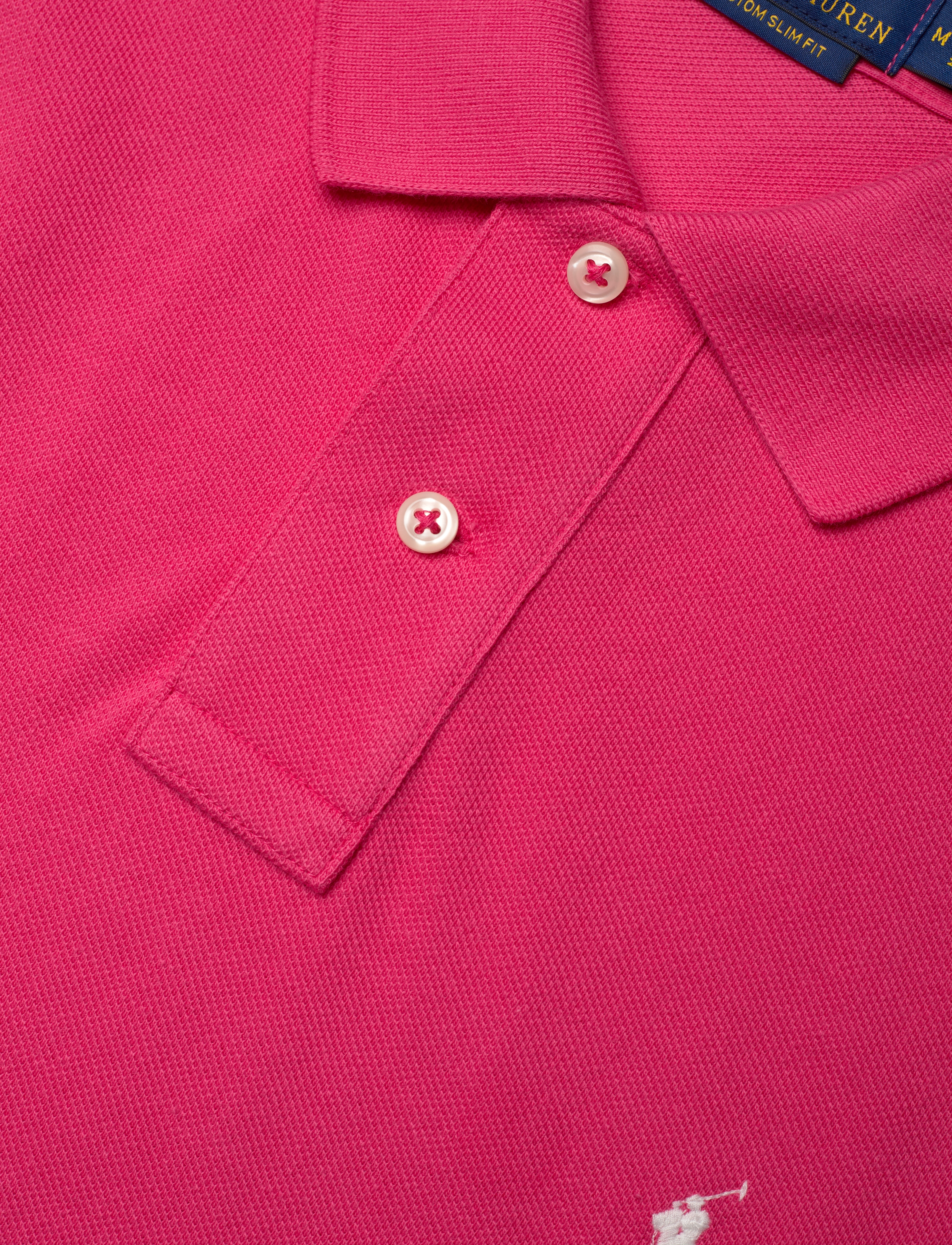 Polo Ralph Lauren - BASIC MESH-SSL-KNT - polo shirts - hot pink/c2740 - 2