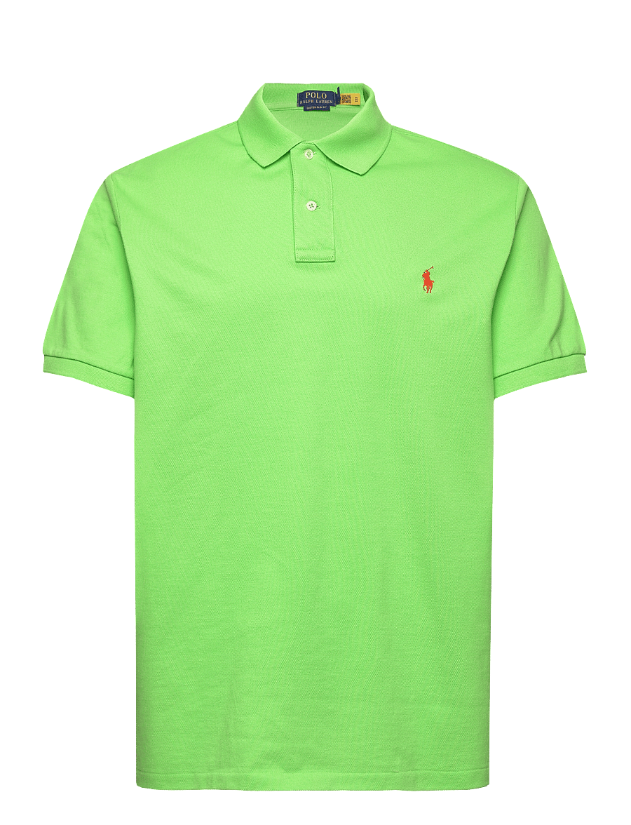 Polo Ralph Lauren - The Iconic Mesh Polo Shirt - polo shirts - kiwi lime/c3867 - 1