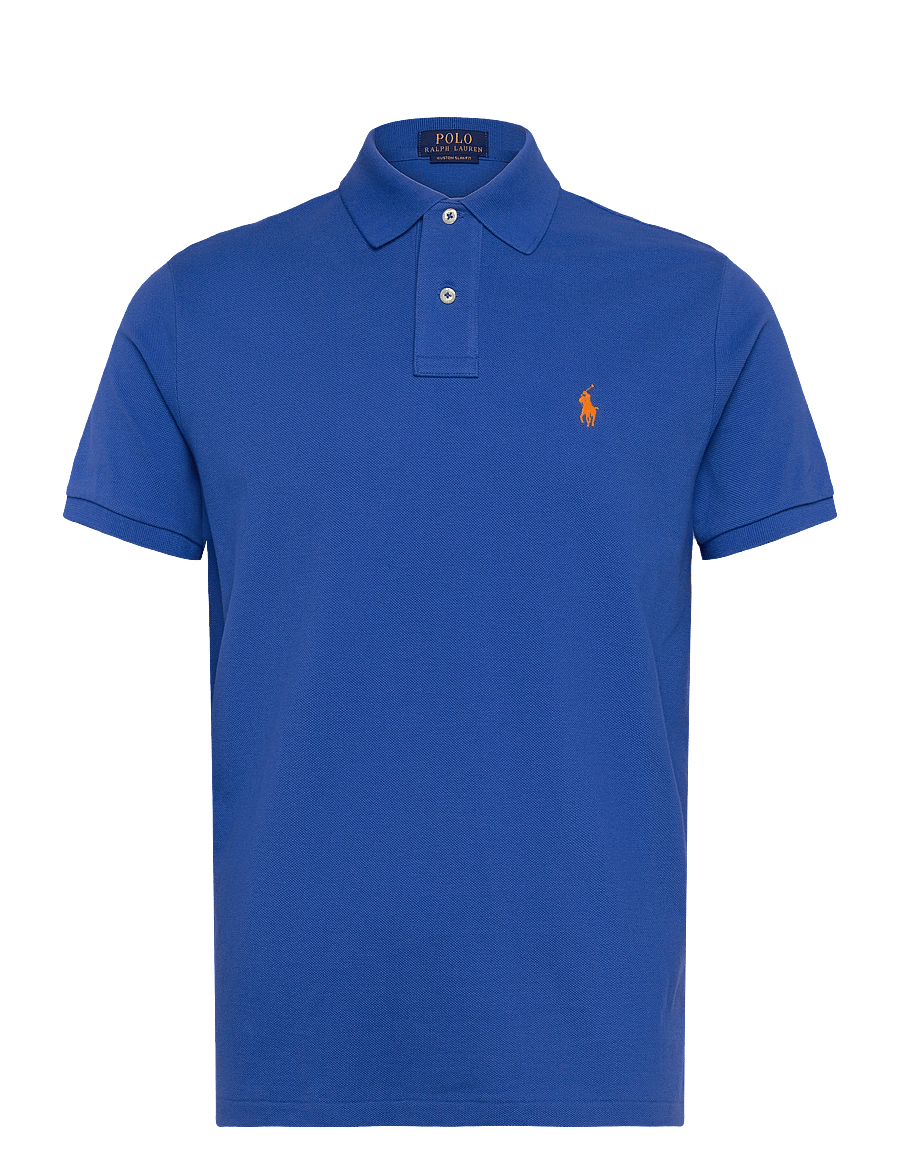 Polo Ralph Lauren - The Iconic Mesh Polo Shirt - kortärmade pikéer - new iris blue/c24 - 0