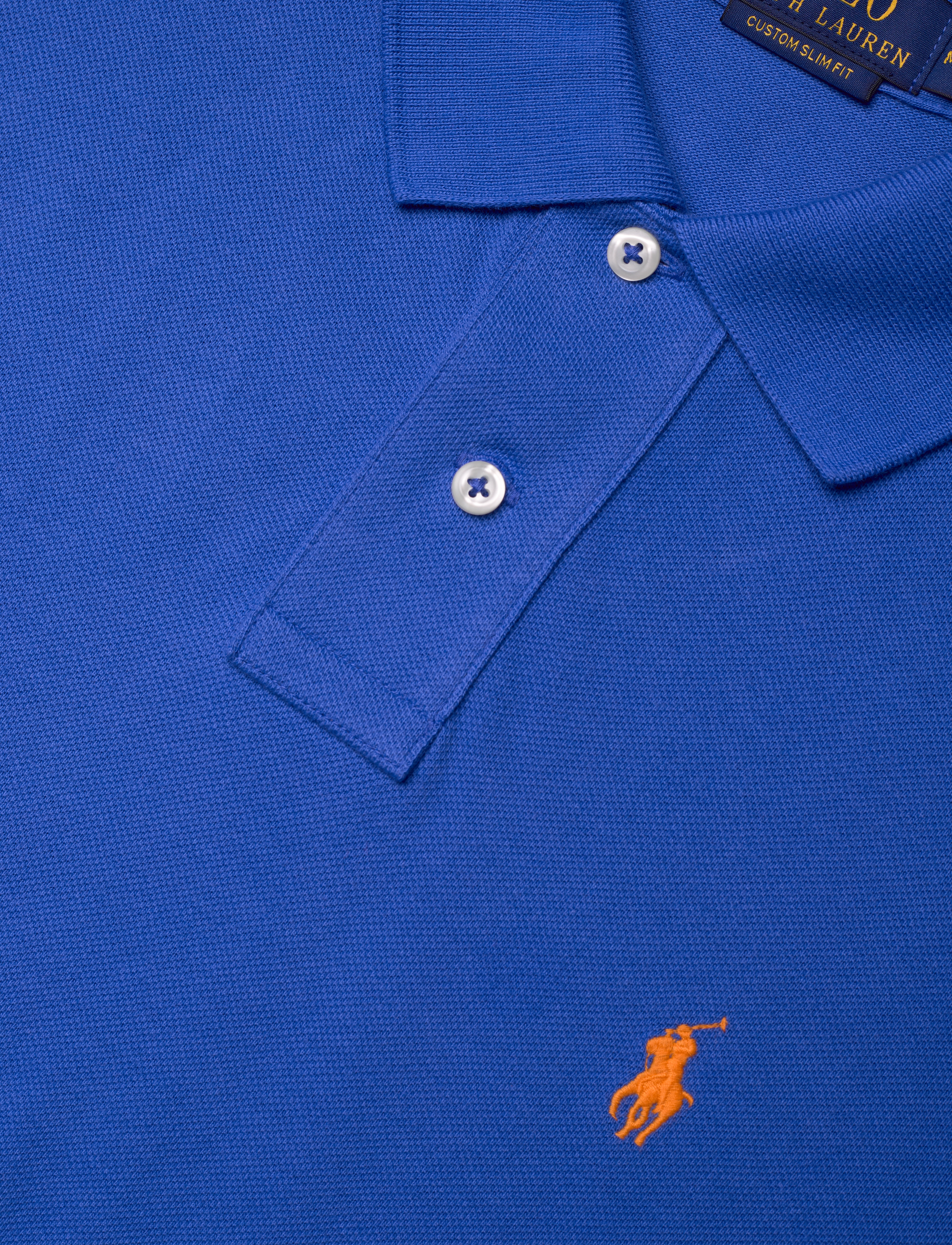 Polo Ralph Lauren - BASIC MESH-SSL-KNT - polo shirts - new iris blue/c24 - 2