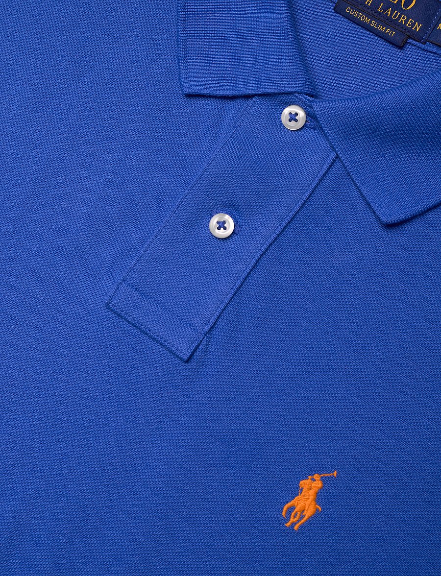 Polo Ralph Lauren - The Iconic Mesh Polo Shirt - kortärmade pikéer - new iris blue/c24 - 2
