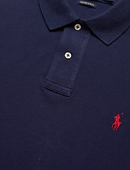 Polo Ralph Lauren - Custom Slim Fit Mesh Polo Shirt - kortærmede poloer - newport navy/c387 - 2