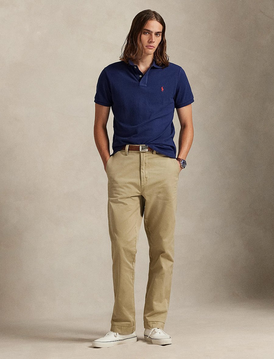 Polo Ralph Lauren - The Iconic Mesh Polo Shirt - polo shirts - newport navy/c387 - 0