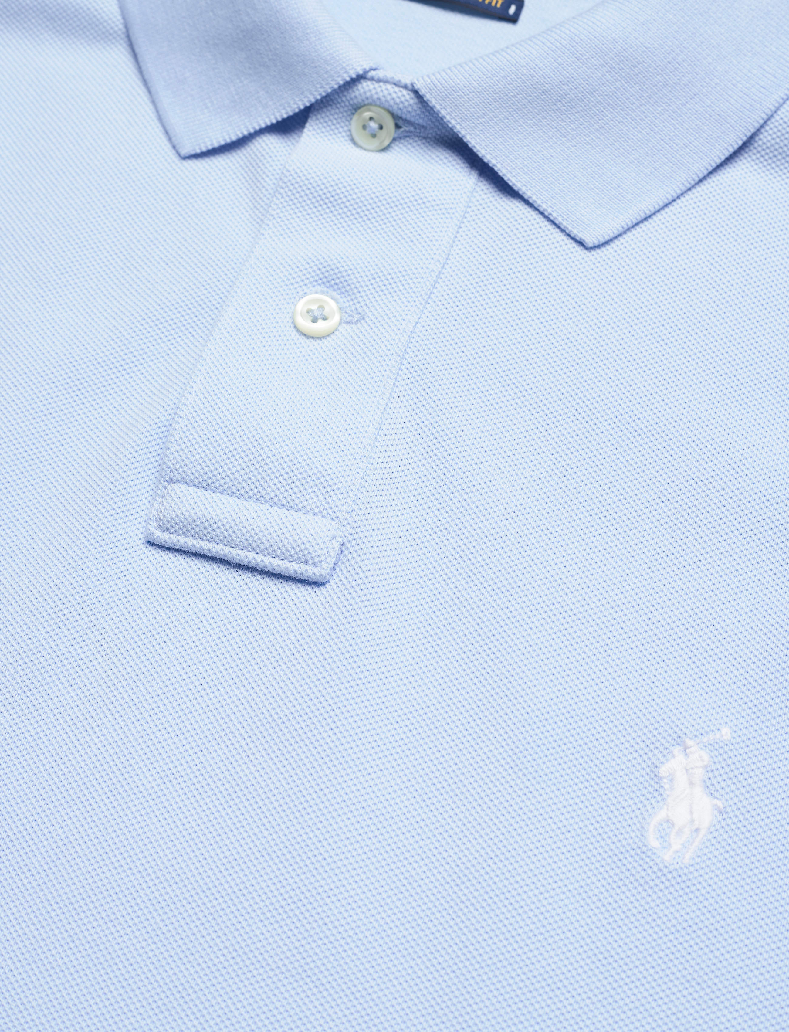 Polo Ralph Lauren - BASIC MESH-SSL-KNT - polo shirts - office blue/c1750 - 3