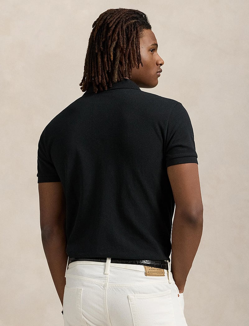 Polo Ralph Lauren - The Iconic Mesh Polo Shirt - kortärmade pikéer - polo black/c3870 - 2