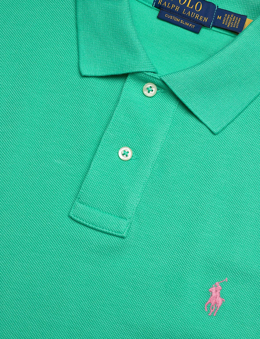 Polo Ralph Lauren - The Iconic Mesh Polo Shirt - kurzärmelig - sunset green/c312 - 2