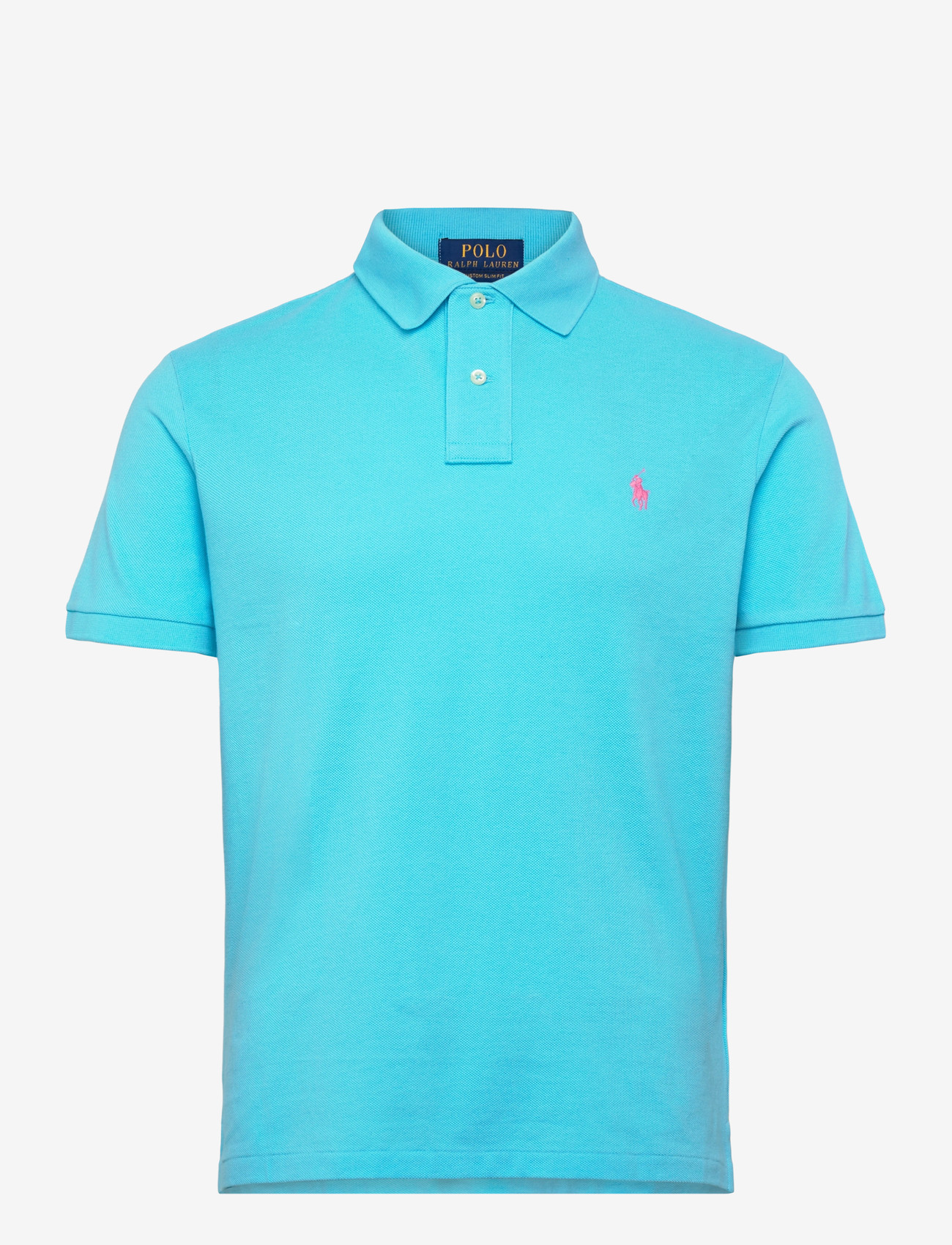 Polo Ralph Lauren - BASIC MESH-SSL-KNT - kortärmade pikéer - turquoise nova/c3 - 0
