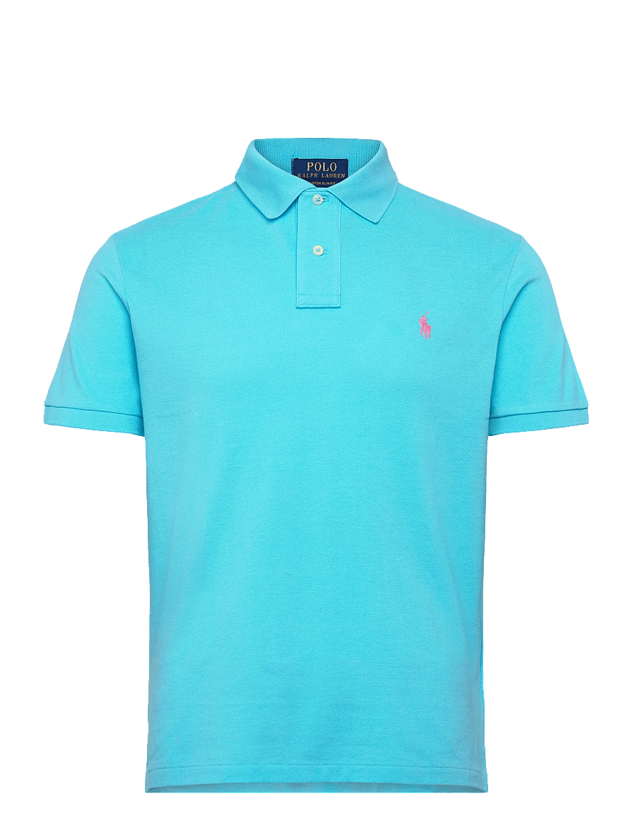 Polo Ralph Lauren - The Iconic Mesh Polo Shirt - kurzärmelig - turquoise nova/c3 - 0