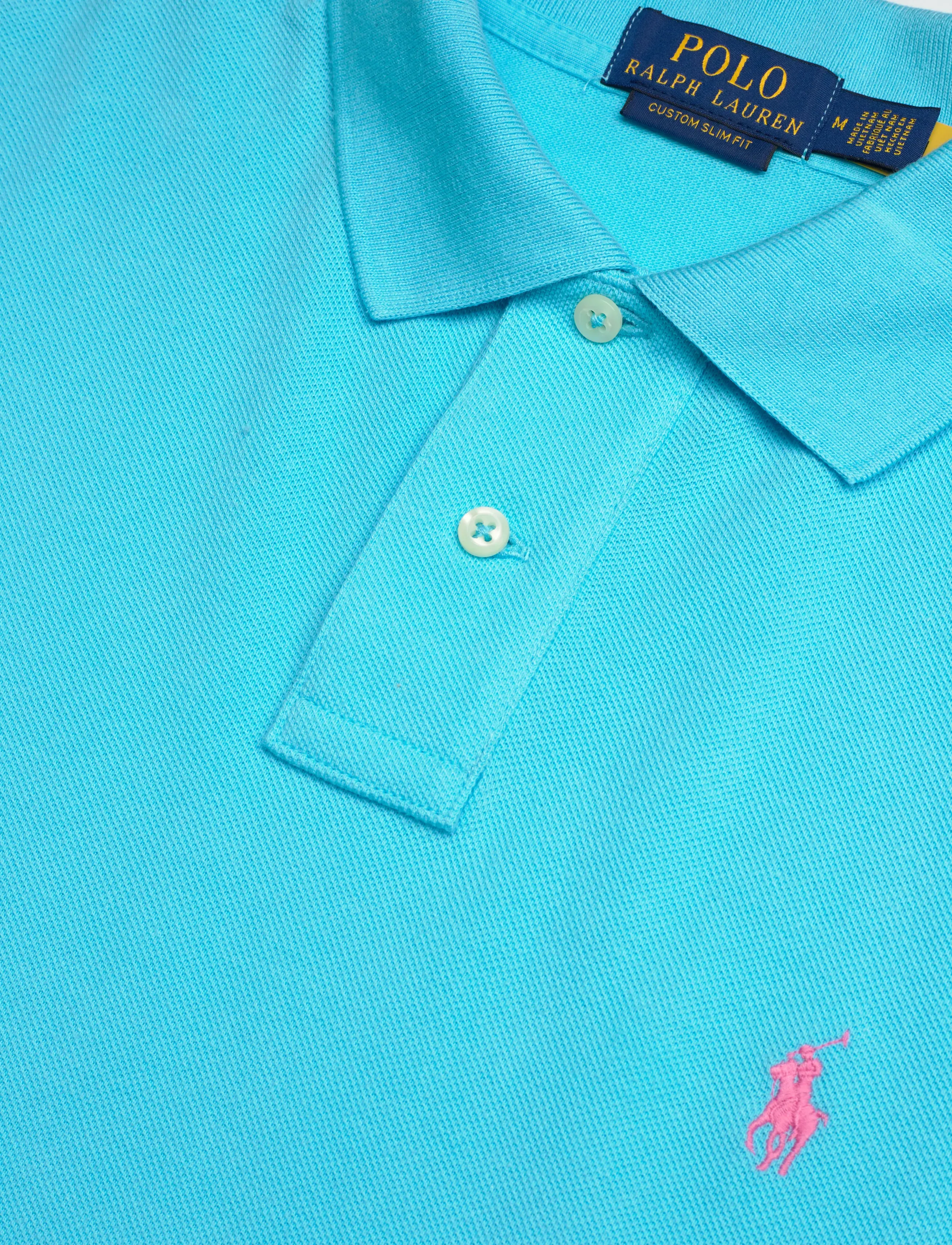Polo Ralph Lauren - BASIC MESH-SSL-KNT - polo shirts - turquoise nova/c3 - 2