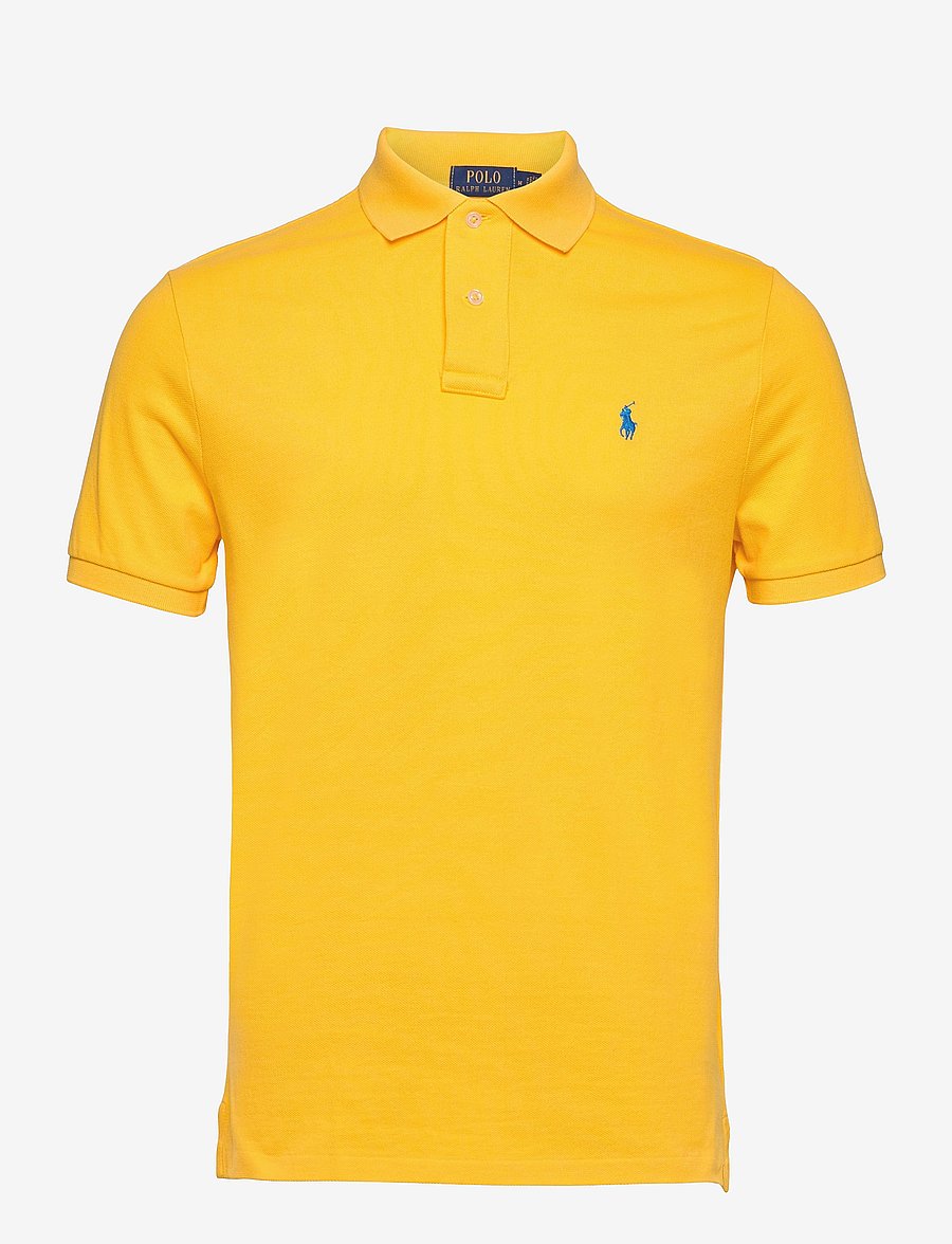 Polo Ralph Lauren - The Iconic Mesh Polo Shirt - kurzärmelig - yellowfin/c7370 - 1