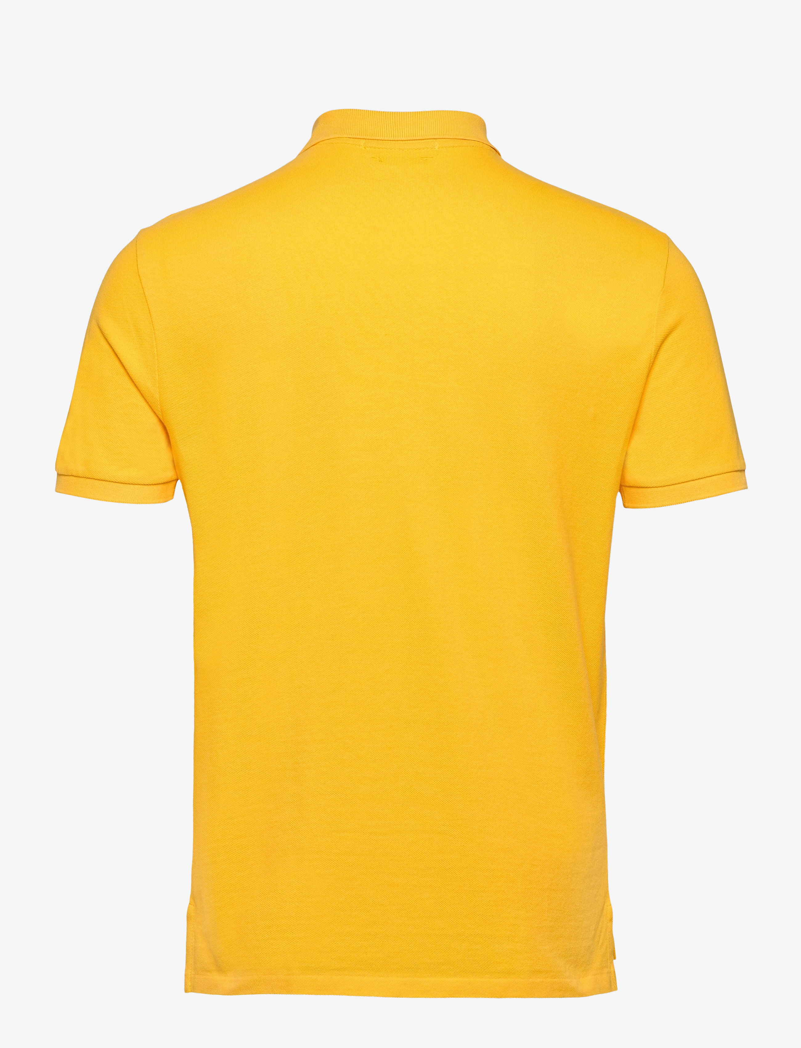 Polo Ralph Lauren - BASIC MESH-SSL-KNT - polo shirts - yellowfin/c7370 - 2