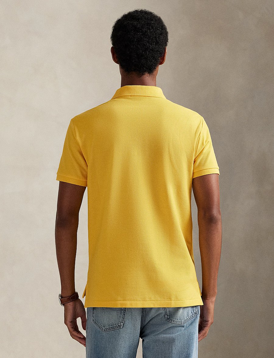 Polo Ralph Lauren - The Iconic Mesh Polo Shirt - kurzärmelig - yellowfin/c7370 - 3